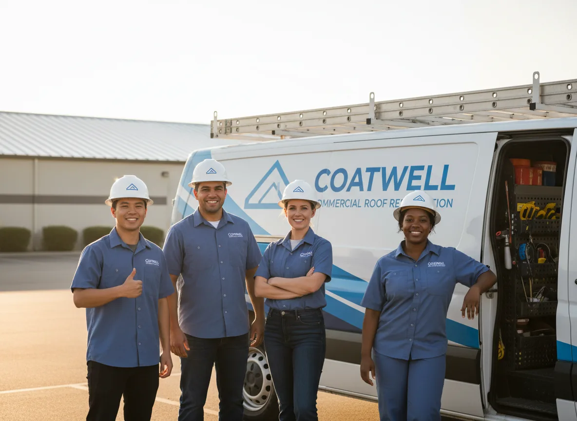 Commercial roof coating company in Jayess, MS